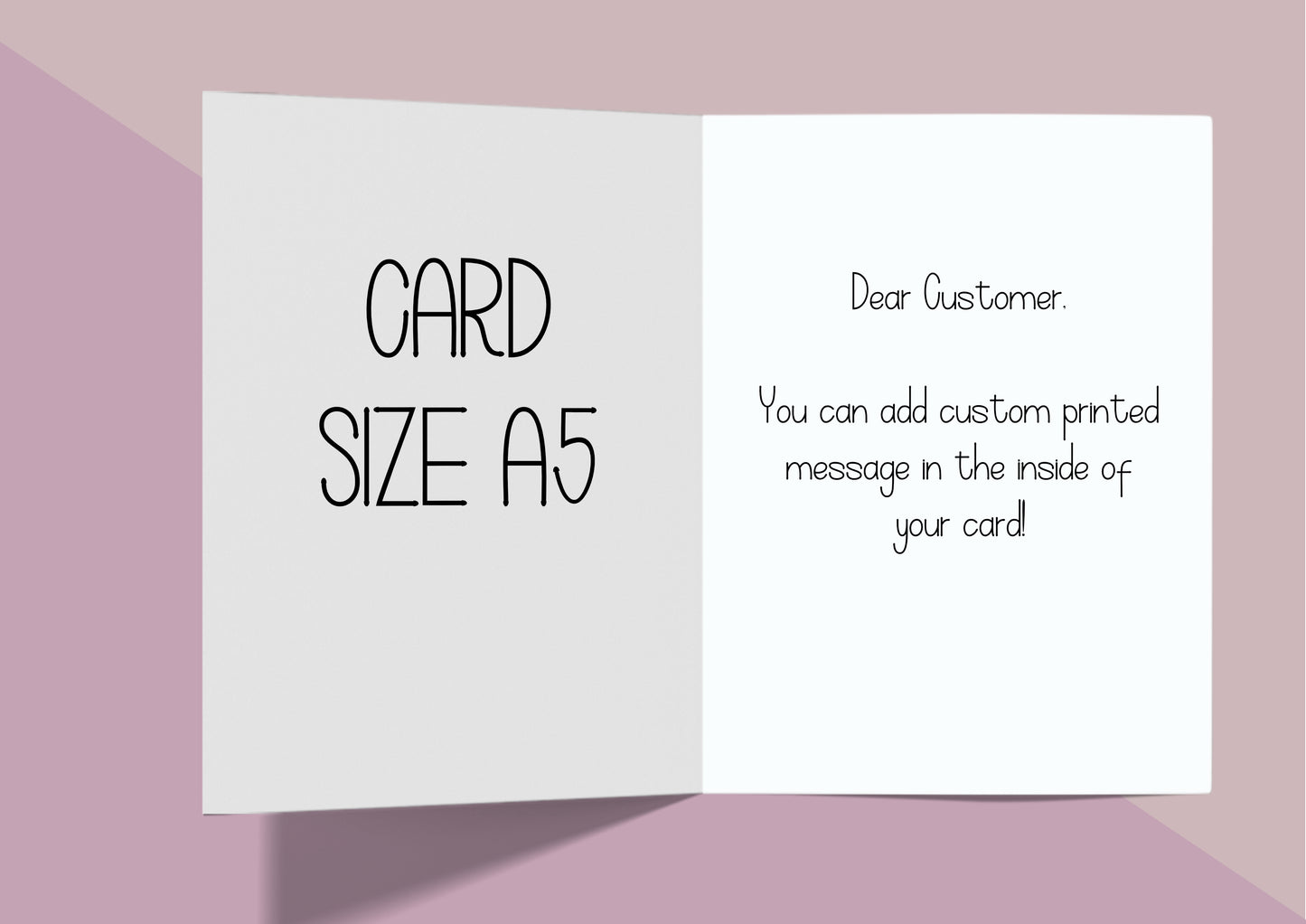 Valentine's day card for wife husband boyfriend girlfriend fiancé fiancée him her - Personalised Romantic love card with giraffe animals