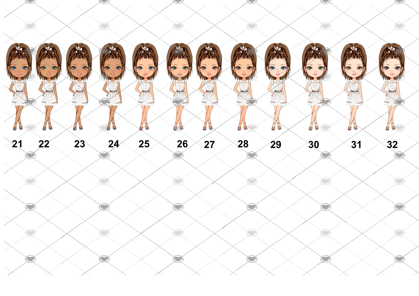 For the Glam Birthday Girl Personalised Card