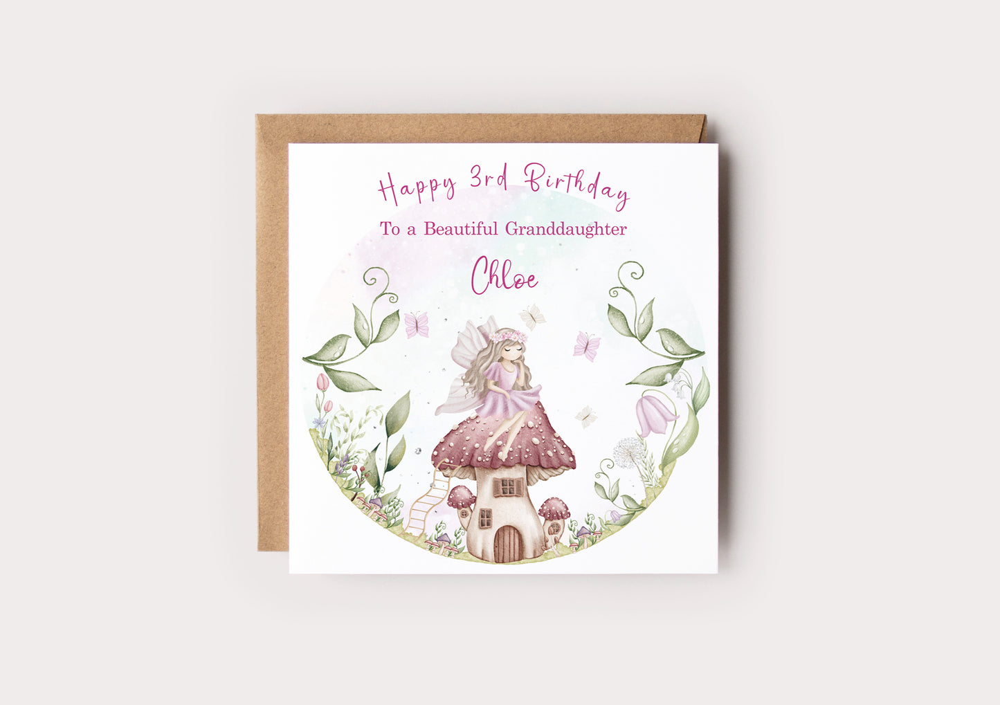 fairy birthday card