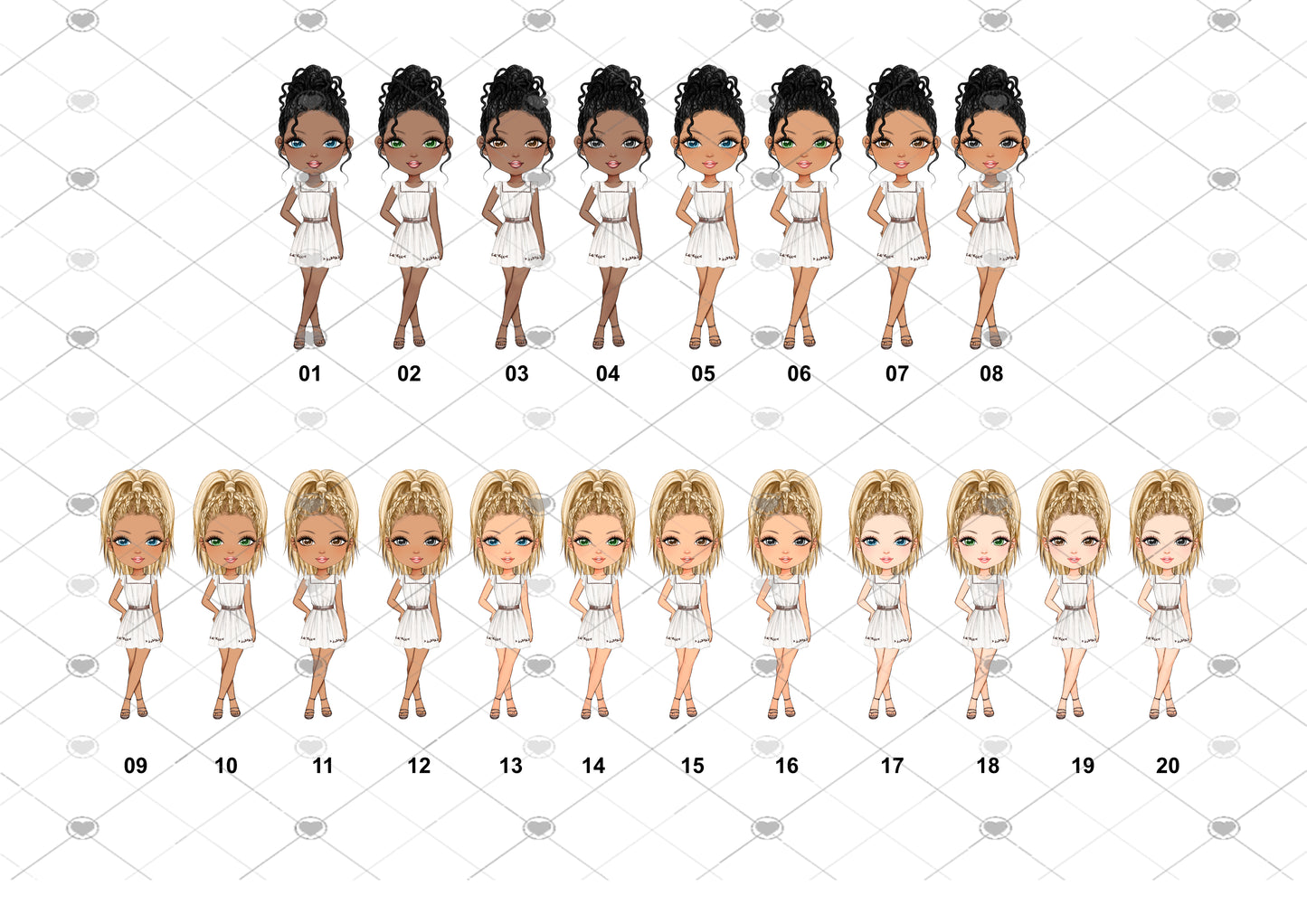 For the Glam Birthday Girl Personalised Card