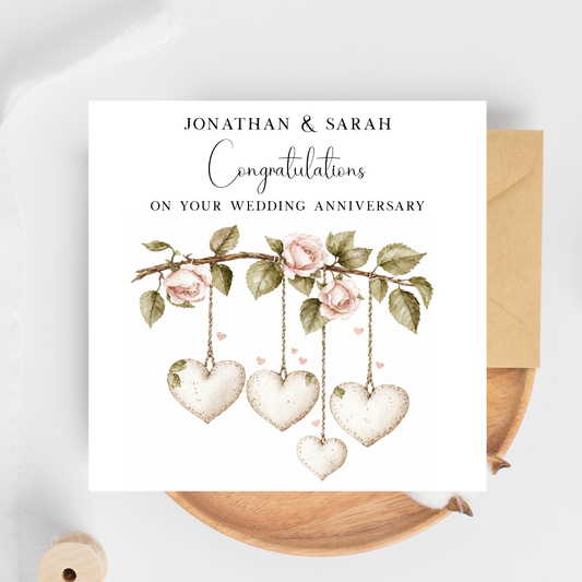 Cute Anniversary Card for a Couple